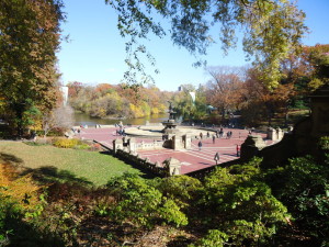 Bethesda Fountain in Central Park. Photo taken by Jen of JenEric Designs.