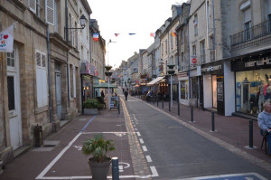The streets of Bayeux