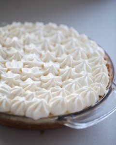 Representing cunilingus: a cream pie.